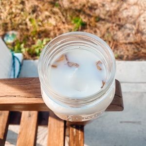 Handmade Tobacco Vanilla Mason Jar Candle